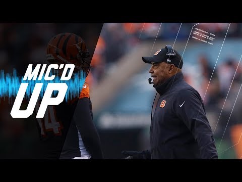 Video: Marvin Lewis Mic'd Up vs. Lions