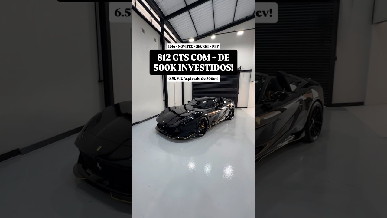 A 812 GTS + INSANA do BRASIL!