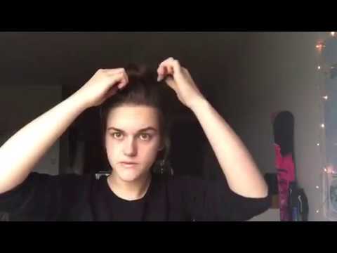 video-linktoworks-How to do a sock bun without a sock!!