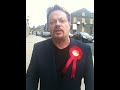 Eddie Izzard campaign boost