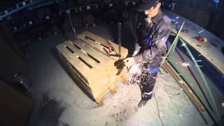 Видео Тест отрезного круга Abraflex A-30 Standart BF 125x1,2х22,23