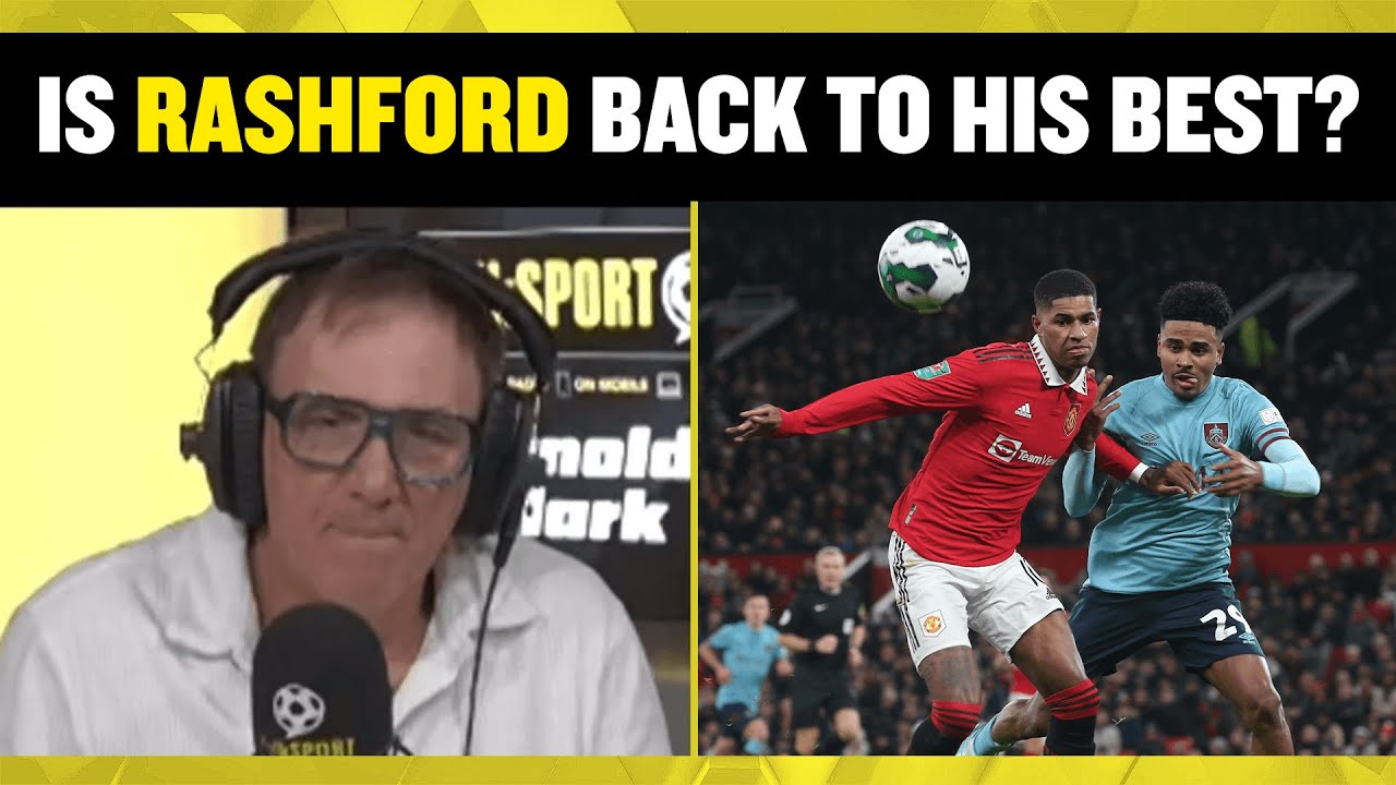 IS MARCUS RASHFORD BACK? 🔴 Tony Cascarino REACTS to Man United's 2-0 win over Burnley!
