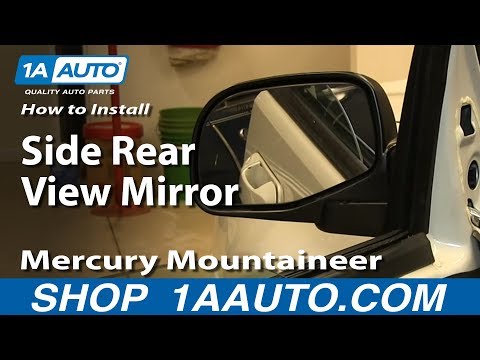 How To Install Replace Side Rear View Mirror 2002-05 Mercury Mountaineer