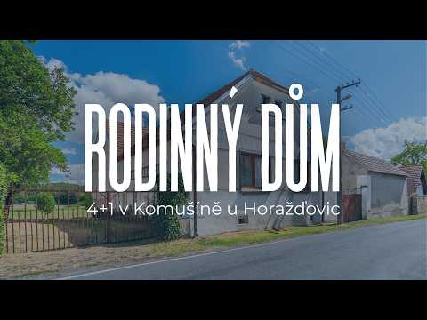 Video Prodej domu 4+1, 93 m², Komušín