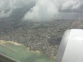 Decolando do Recife.
