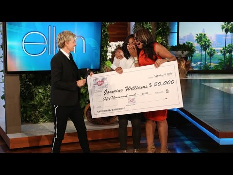 tuition - Ellen found an amazing mother and daughter who needed her help. Thanks to Dr Pepper, they got one awesome surprise!