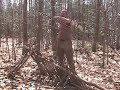 primitiveskills.com Primitive Skills School instructor Mike Douglas teaches how to construct the Debris Hut Shelter.(Part II of IIi) Visit us online at http