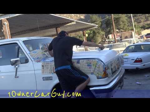 how to home paint a car