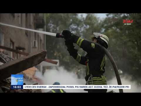 Atak rakietowy na Ukrainę. Rosja uderzyła w Kijów, Zaporoże i Lwów