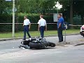 Ongeval motorrijder / vrachtwagen Zaandam