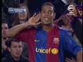 Ronaldinho �norme coup-franc