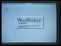 Classic footage of an old Windows Classic footage of an old Windows