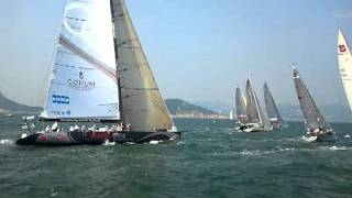 The Start - RHKYC Hong Kong to Vietnam Race 2011