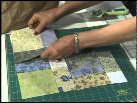 how to quilt a disappearing nine patch