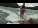 Ema and Dad learn to surf Tim\