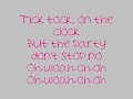 Ke$ha- Tik Tok Lyrics