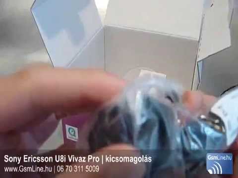 Sony Ericsson U8i Vivaz pro teszt vide�