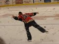 Brandon Prust Figure Skates like a little girl!