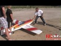 RC EXTRA 300L 33% rc plane- 100CC GAS - MAIDEN FLIGHT- May 22-2010 Pilot: RCREDBARON
