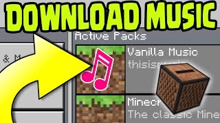 HOW to DOWNLOAD and INSTALL MUSIC on Minecraft Pocket Edition 1.0 Update! (MCPE 1.0 Update)
