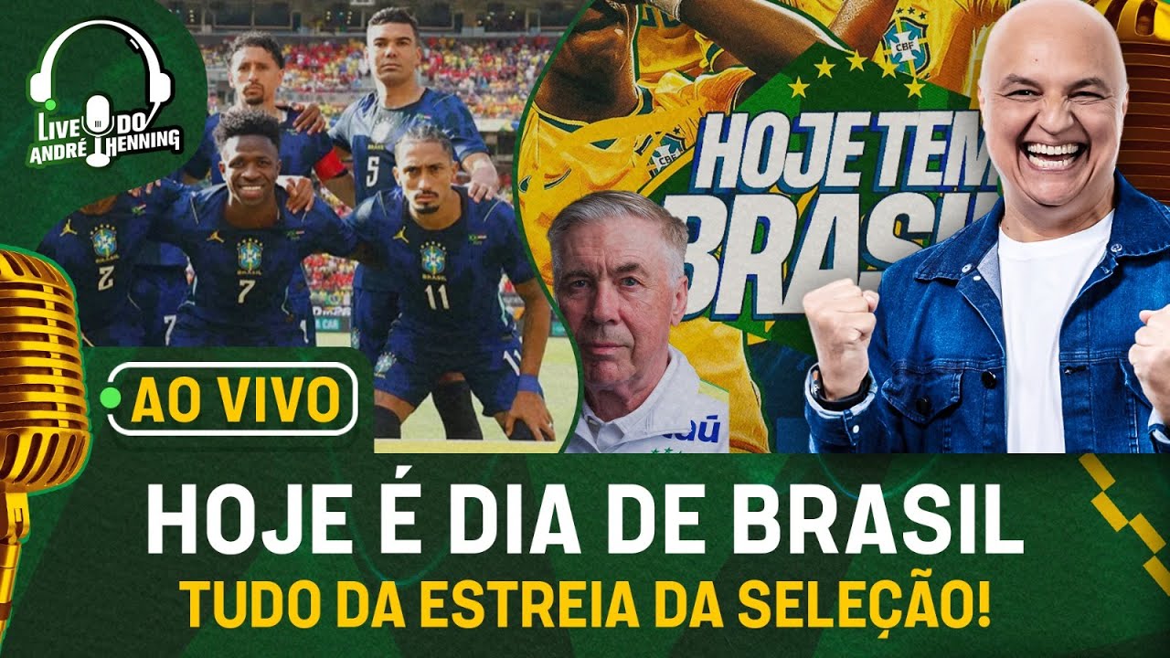 AO VIVO: TUDO DE BRASIL X MARROCOS; O QUE ESPERAR DA ESTREIA DA SELEÇÃO?;  BALANÇO DO 2º DIA DE COPA