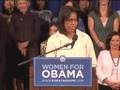 Michelle Obama at Women For Obama Voter Registration Rally