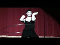 Ms.B and the Red Curtain: Hula Hoop Dance Performance