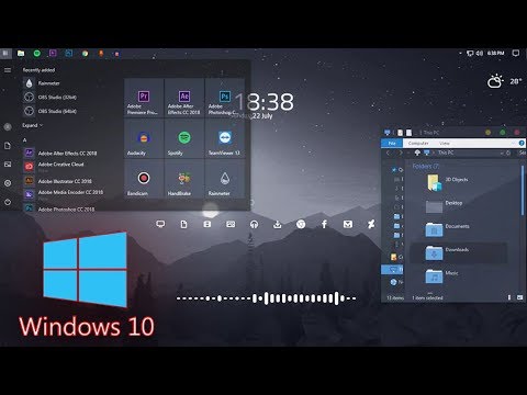 How to Make Windows 10 Look Better, Cool And Awesome 2018