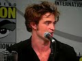 Robert Pattinson @ the Comic Con 2008 [clip 3]