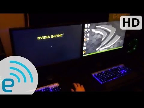 nvidia - NVIDIA G-Sync demo in Montreal. NVIDIA head Jen-Hsun Huang revealed G-Sync this morning, a module for gaming monitors that helps alleviate screen tearing and...