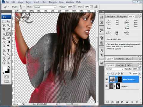 how to eliminate one color in photoshop