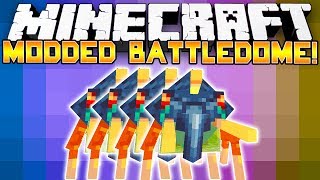 Minecraft Modded Battle Dome! - SHEEP ATTACK! - (Morph Mod) - Part 2/2