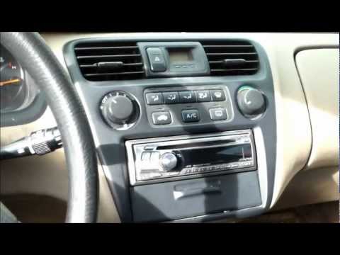 DIY How to replace install ac control assembly Honda Accord