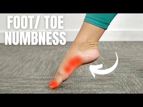 how to treat numb feet