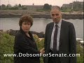 Laurie Dobson and Ralph Nader at Walker's Point