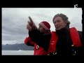 Olivier de Kersauson en Patagonie à bord d'Ocean Alchemist