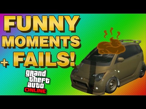 GTA 5 Funny Moments - EPIC GTA 5 FAIL COMPILATION!! (GTA 5 Online Funny Moments)