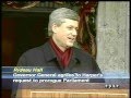 Harper delays confidence vote, appeals to federalists