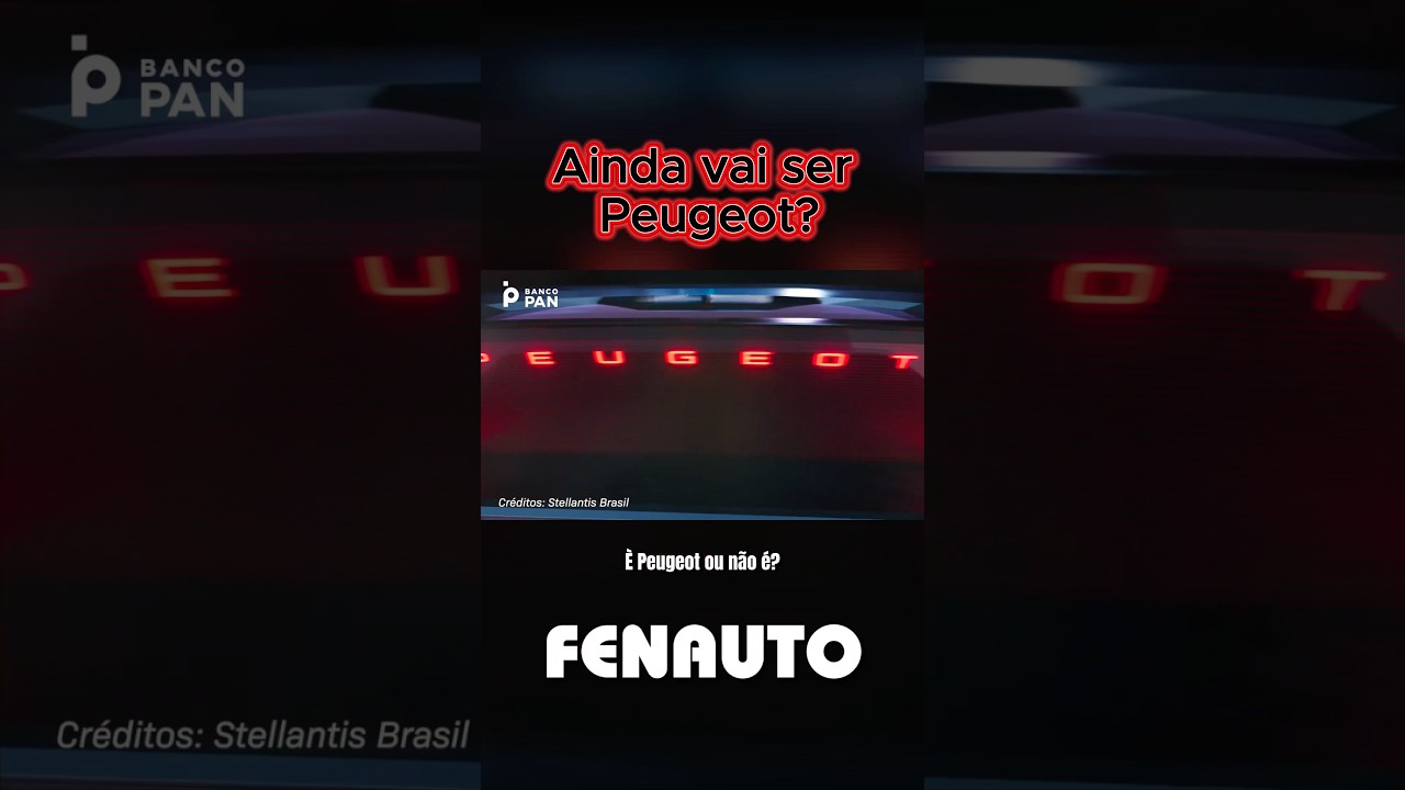 É PEUGEOUT OU NÃO É???    #fenauto #carros #peugeout #stellantis