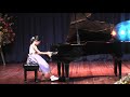 Hannah plays Bach Prelude and Fugue No 10 in E Minor WTC 1