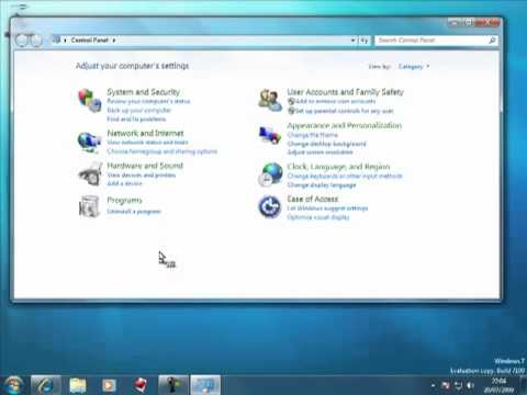 how to network password windows 7