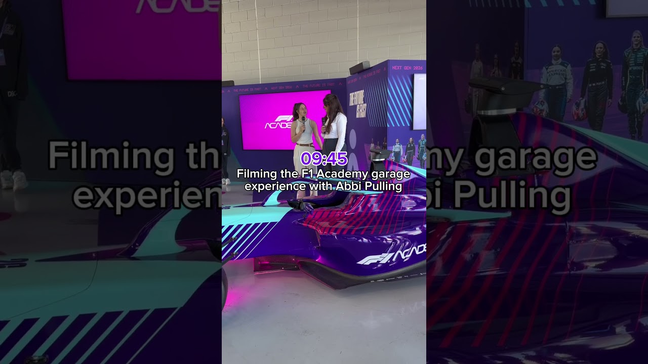 Day in the life as F1 ACADEMY admin at Silverstone 🎬