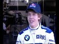 Sebastian Vettel after his first F1 test