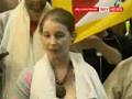 Pro-Tibet Protestors Return From China