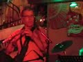 quartet playing paquito d'rivera's composition 2/5/2008 in paris :christian morin drums,pierre guillemant bass,g�rard salmieri keyboards,philippe gobinet flute