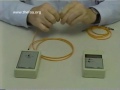 Fiber Optic Cable Insertion Loss Testing This video shows how to use a light source and power meter to test the loss of a fiber optic patchcord or other terminated cable using industry standard single-ended and double-ended tests.