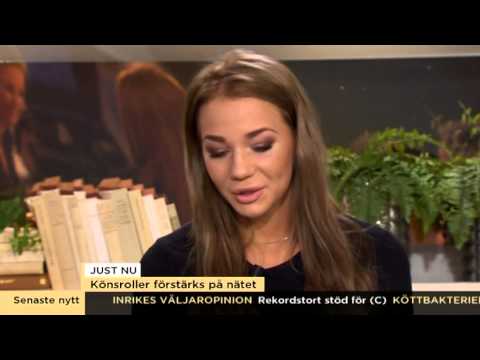Bloggaren Dessie om könsrollerna på nätet - Nyhetsmorgon (TV4)