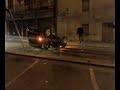 Mini incidente creazzo ribaltamento