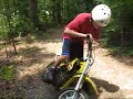 Razor mx650 riding and burnouts