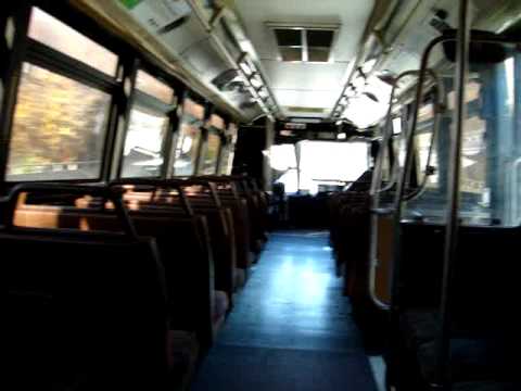 jiggatone7 - Ex NJ Transit 1966 1994 Flxible Metro D Detroit Series 50 Engine ZF Transmission HP-590 Excercising the Bus.